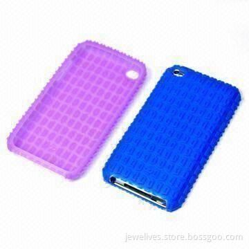 Silicone Case for Pod Touch4, Comes in Various Colors